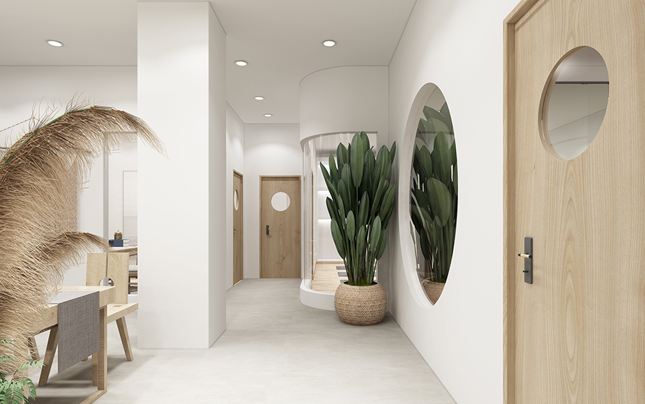 瑜伽館裝修設計-店鋪裝修公司-深圳天澤裝飾