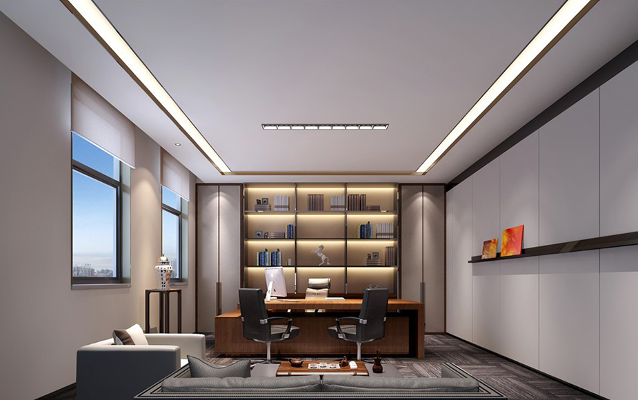 公司經理辦公室裝修,總裁辦公室設計,深圳天澤裝飾
