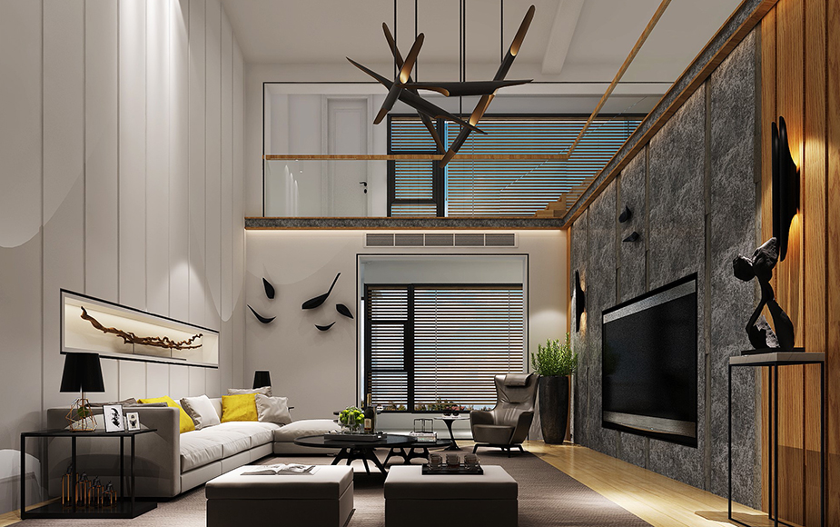 別墅極簡主義,別墅設計裝修,深圳天澤裝飾